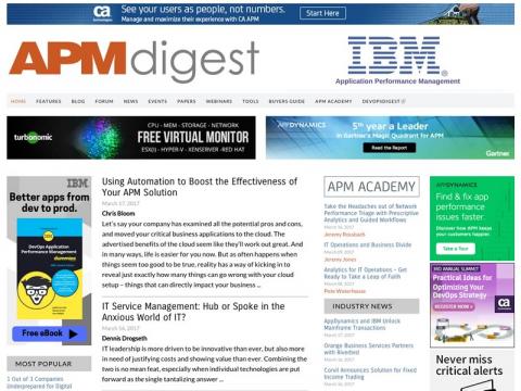 GMI website for APMdigest
